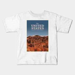 Visit The United States Kids T-Shirt